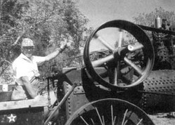 Black and White Greenridge Steam Show & Gas Antique Show